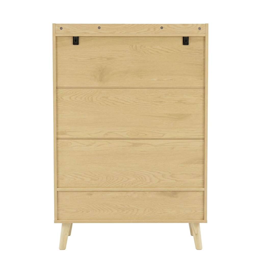 Mobile contenitore per ingresso con 2 ante 1 cassetto 4 ripiani e ripiano superiore aperto per soggiorno 80 × 35 × 105 cm