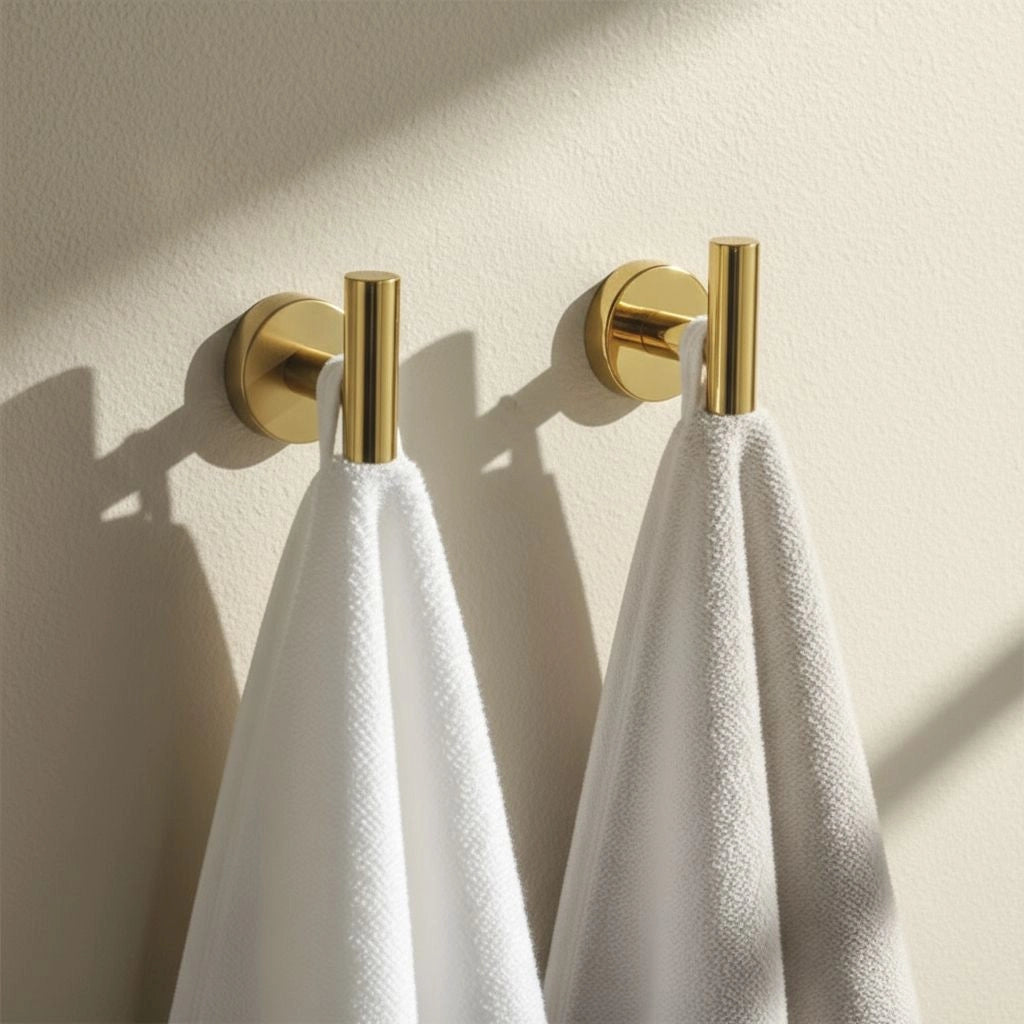 Set Accessori Da Bagno Ari Gold 4 Pezzi
