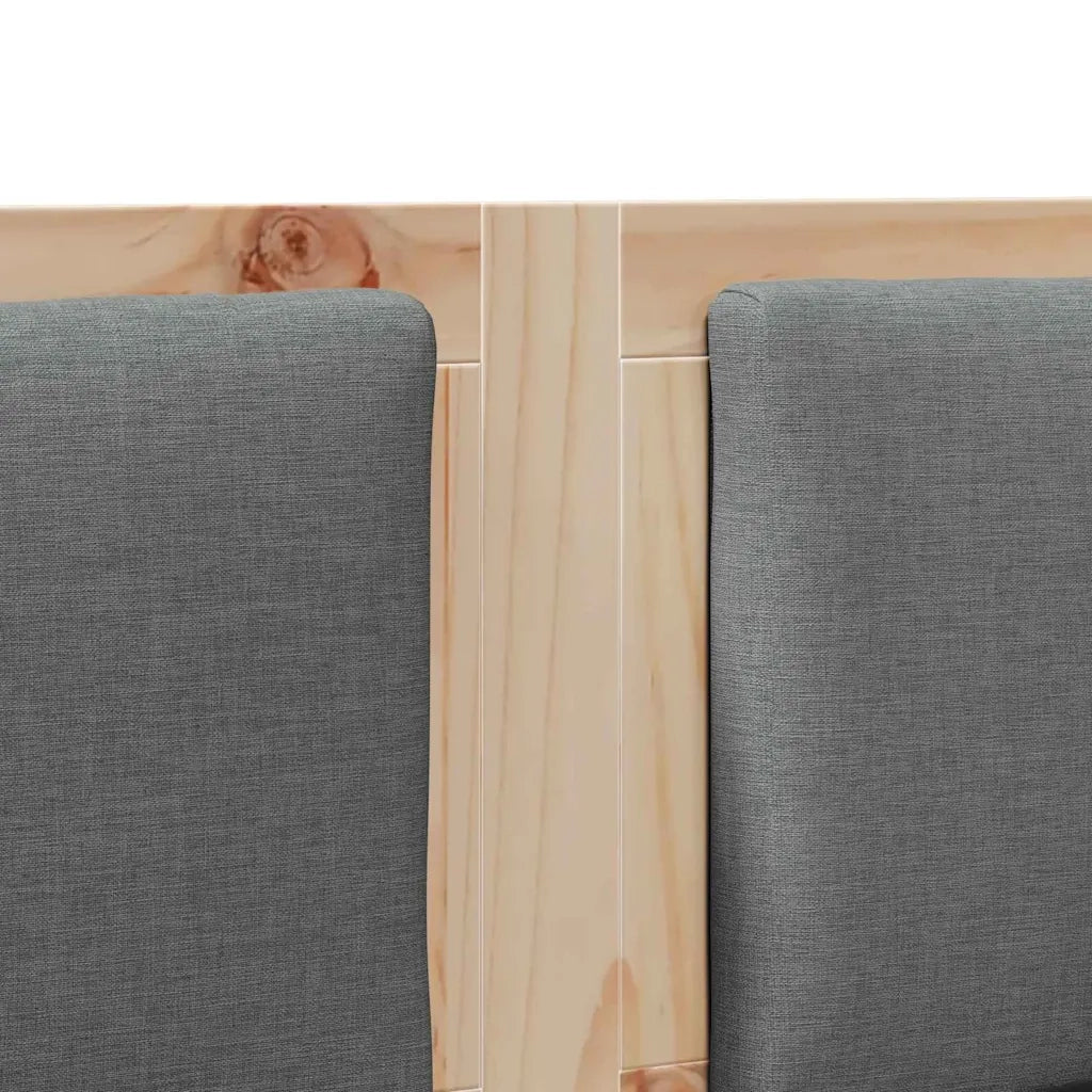 Testiera Altro Marrone 135 cm Legno di pino massello