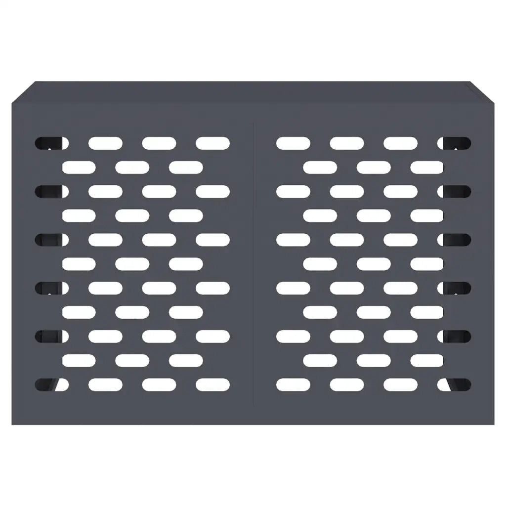 Copertura per condizionatore d'aria Antracite 90 x 40 x 60 cm 865892