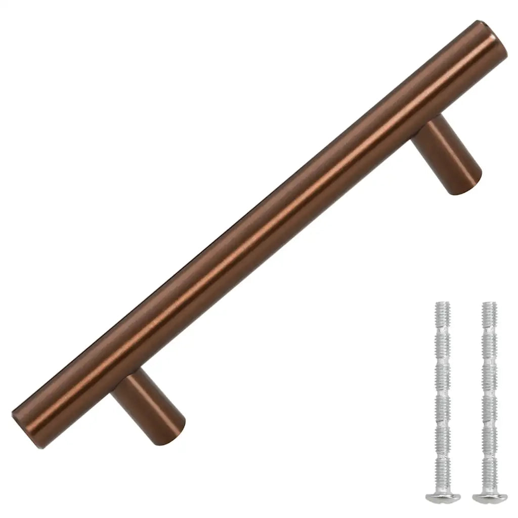 Maniglie per Mobili 10pz Bronzo 96mm in Acciaio Inox 155373