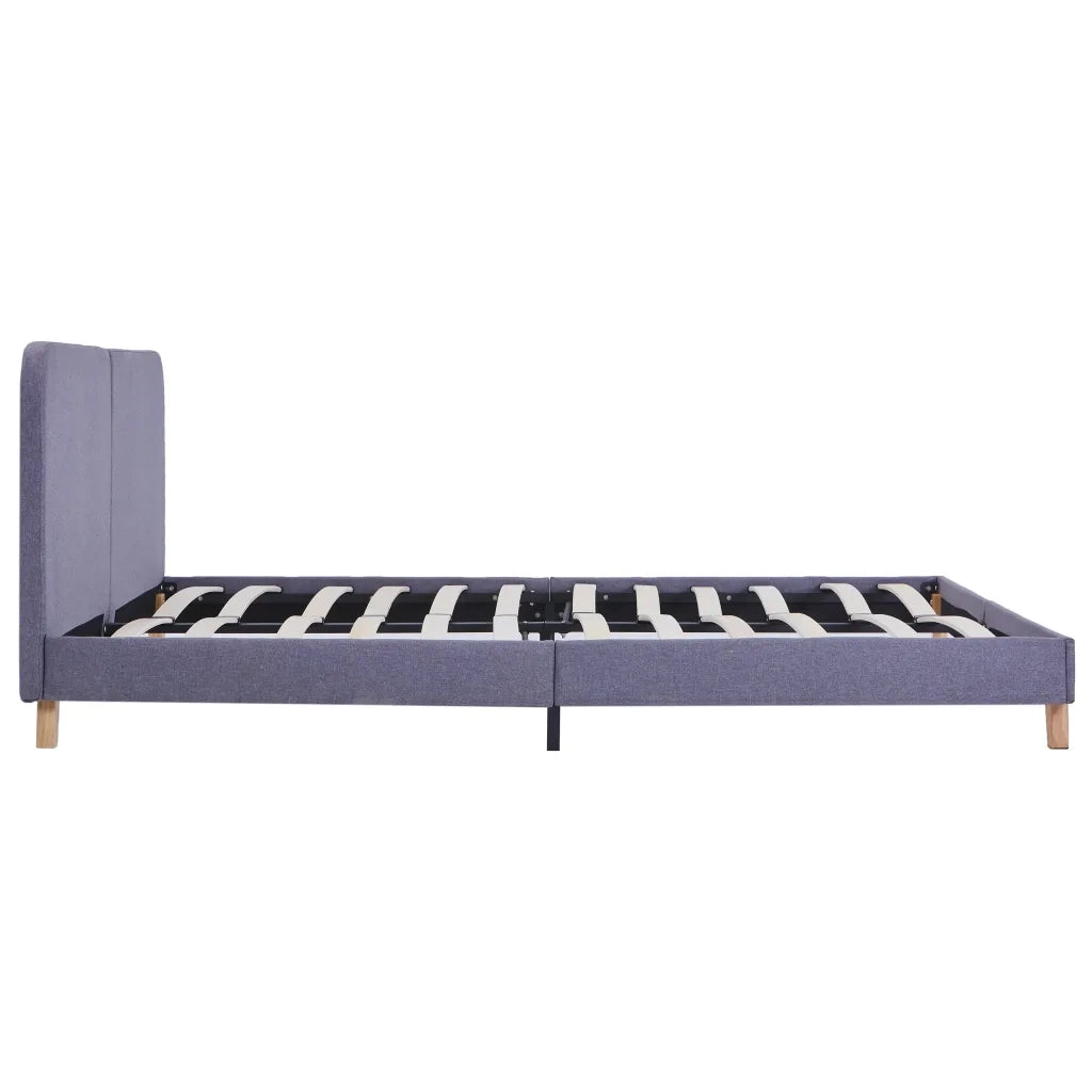 Giroletto senza Materasso Grigio Chiaro 180x200 cm Tessuto 280875
