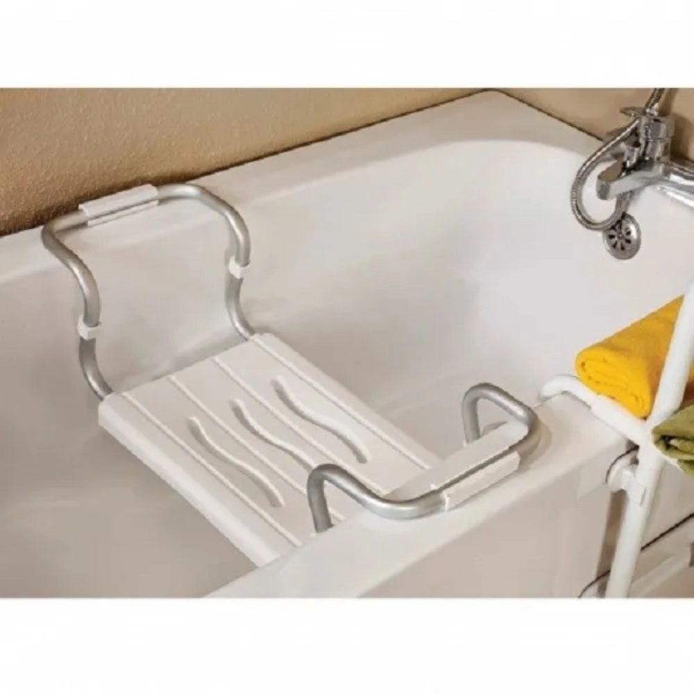 Sedile estensibile per vasca KV03 capacità di carico 150 kg colore bianco