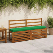Cuscino per Panchina a 1 Pezzo VUGHT 100% Poliestere Verde 950802