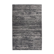 Tappeto Kalea 100 in ciniglia grigio con effetto rilievo 3D