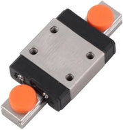 Guida Lineare 7mm di Spessore - Blocco di Acciaio - Blocchi di Guida 40mm di Lunghezza - Leggero - Orecchioni di Palla - Sistema di Smaltimento - Binario di Scorrimento