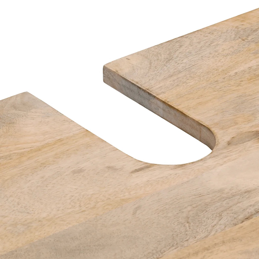 Mobile Lavabo da Bagno 62x33x58cm in Legno Massello di Mango 358267