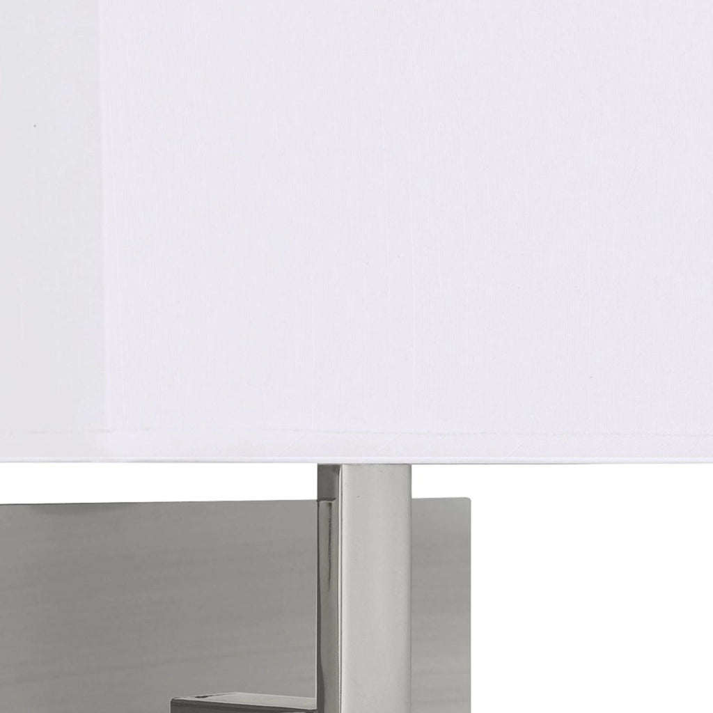 Applique Contemporanea Hotel Acciaio Cromo 1 Luce E27