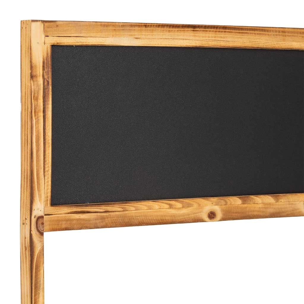 Carrello scaffale legno marrone 77x68x130h cm
