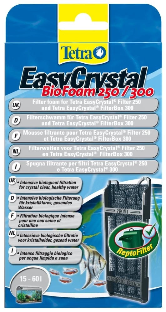Tetra EasyCrystal BioFoam 250/300 Ricambio Spugna per Filtri interni