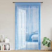Tende a Filo 2 pz Azzurro 100x250 cm 4102045