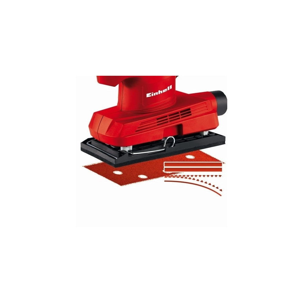 Trade Shop - Levigatrice Orbitale Elettrica 2mm Einhell Th-os1520 150w Palmare Professionale -