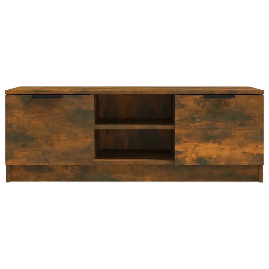 Mobile TV | Armadietto TV | Mobile Porta TV Rovere Fumo 102x35x36,5 cm in Legno Multistrato