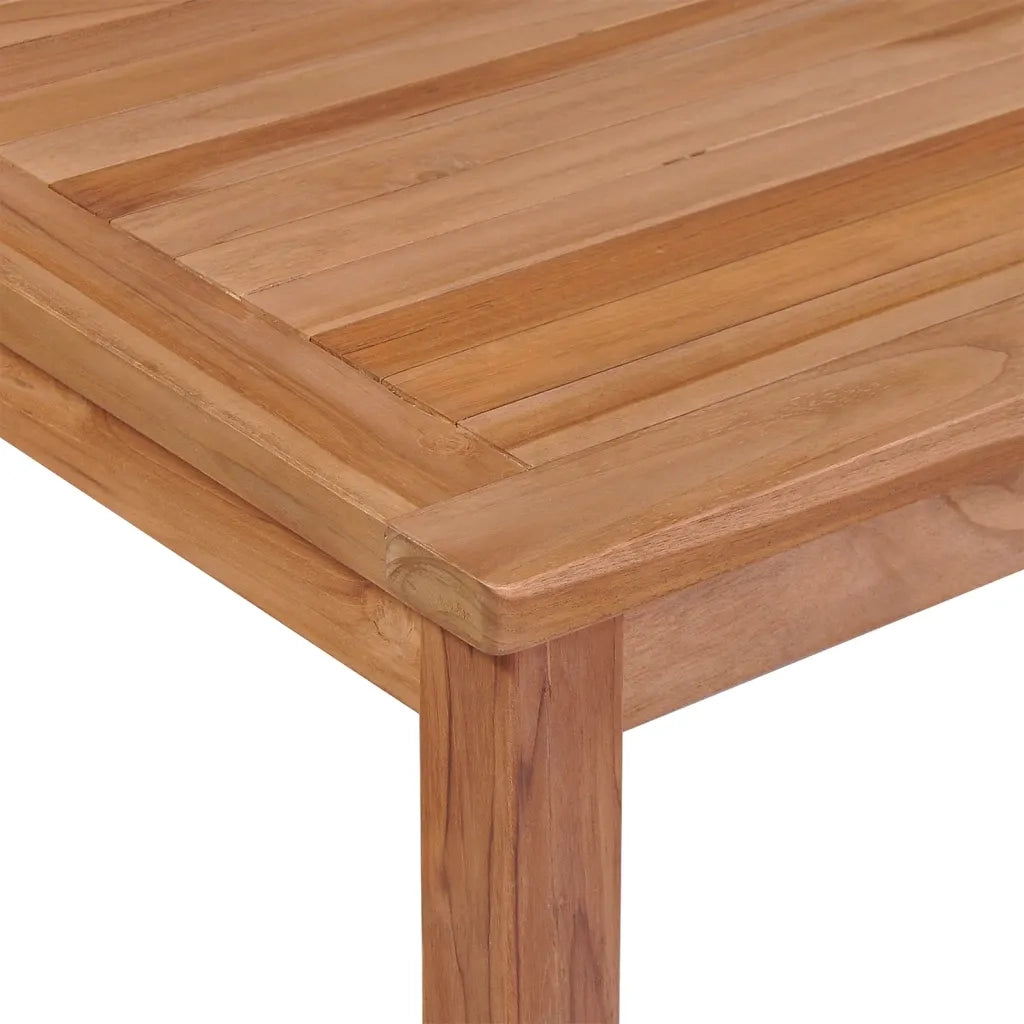 Set da Pranzo per Giardino 5 pz in Legno Massello di Teak cod mxl 51665