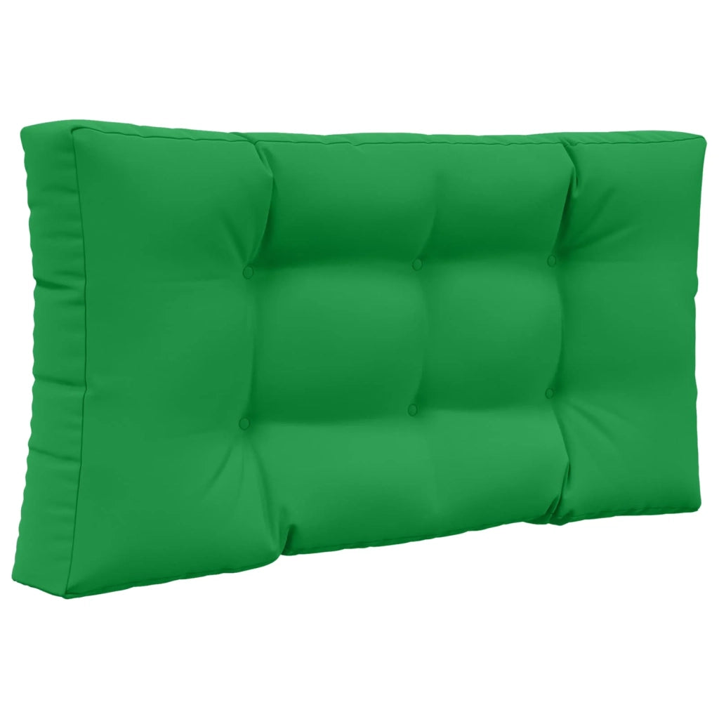 Cuscino per divano da esterno 3 pcs Verde Poliestere