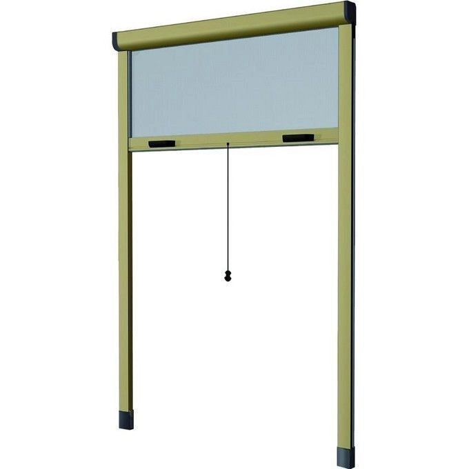 Zanzariere Alluminio Hu-Firma Verticale Bianco cm.140x250