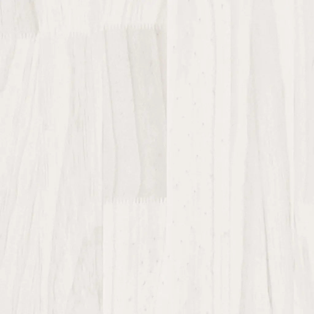 Giroletto Bianco in Legno Massello 140x200 cm