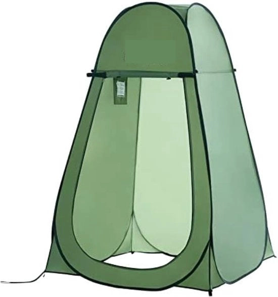 Tenda da doccia - Tenda per cambiarsi - Tenda per il bagno - Tenda per la toilette - Camping - Verde