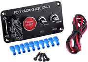 Pannello di Accensione Auto - Pannello di Regolazione delle Prestazioni - Montaggio Universale - Garanzia di Qualità - Regolazione Professionale - Garanzia di Sostituzione - Interruttore di Accensione