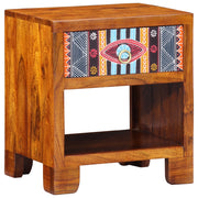 Mobiletto  40x35x45 cm in legno massello di acacia