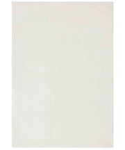 Tappeto FEEL BIANCO cm.160x230 tinta unita moderno, pelo morbido resistente e lavabile in lavatrice