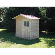Casetta da giardino in legno da esterno con Pavimento, perline spessore 16mm  mod. C120 - 100001