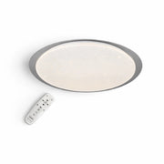 Plafoniera LED Soffitto 58cm Cielo Stellato Dimmerabile con Telecomando 24W/48W 1920/3840lm 3000K 4000K 6500K Cornice Grigia IP20