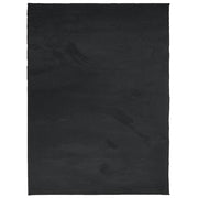 Tappeto del soggiorno | Tappeto OVIEDO a Pelo Corto Nero 240x340 cm