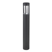 Lampada da Terra HANG Bollard Antracite LED 7W 360° IP65 3000K CRI90 - Rossini Group, Illuminazione da Giardino a Luce Diffusa