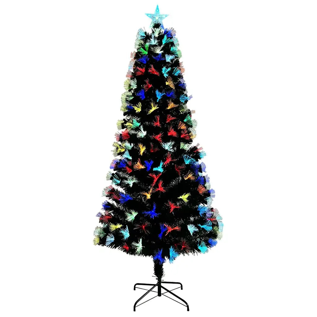 Albero di Natale | Decorazioni natalizie artificiale con 250 LED Verde 210 cm PVC