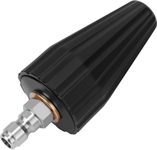 Impianto di Pulizia a Alta Pressione - Set di Bocchette di Spinta - Spinta a Turbo - Getto Oscillante - 3600 psi Potenza