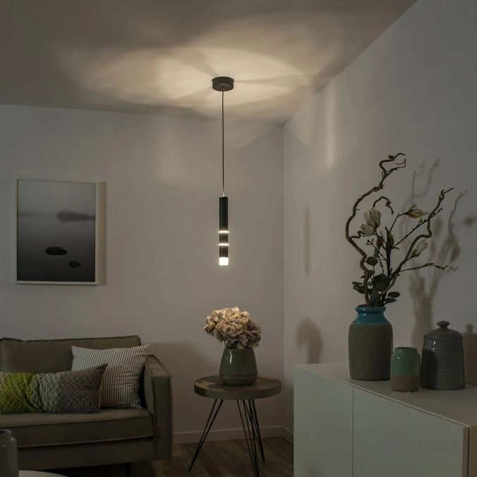 Lampada a sospensione LED 4 luci Pure-Vega Paul Neuhaus