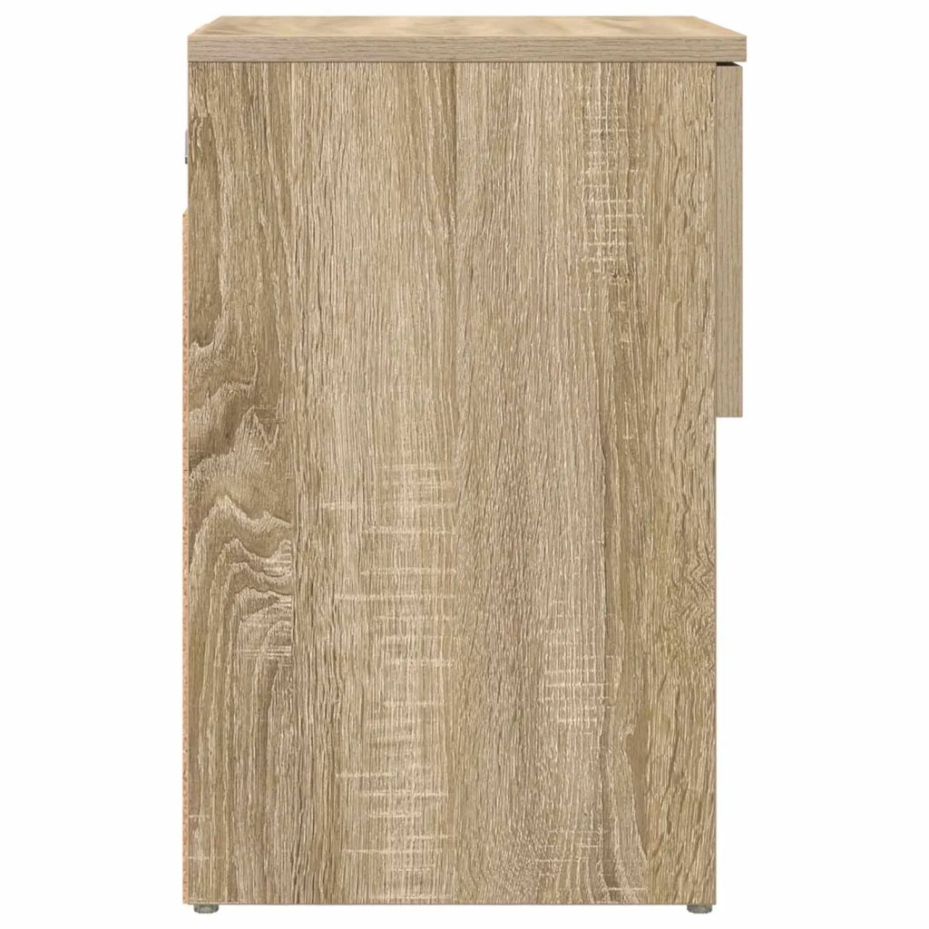 Armadietto per letto 2 pz Rovere Sonoma 29 x 31,5 x 49 cm CFW6430591