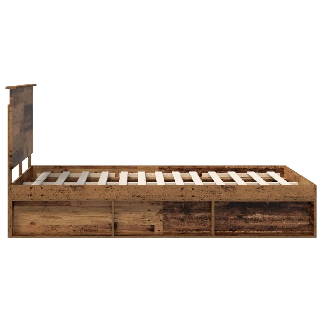 Struttura del letto Legno vecchio 120 x 200 cm Pino massello 3411035
