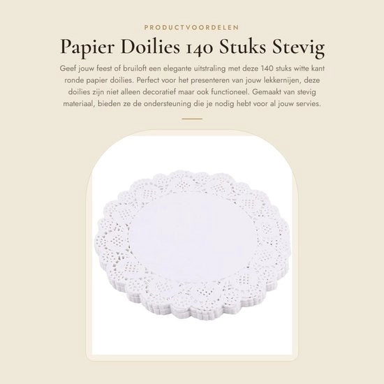 Decorazioni per Tavola a forma di Fiore - 140 pezzi - Pads di Decorazione per Torta - Decorazioni per Matrimonio - 24 cm - Materiale Solido