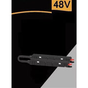 Trade Shop - Connettore Giunzione Angolare Installabile Guida Binario Magnetico Nero 48v Mk-j -