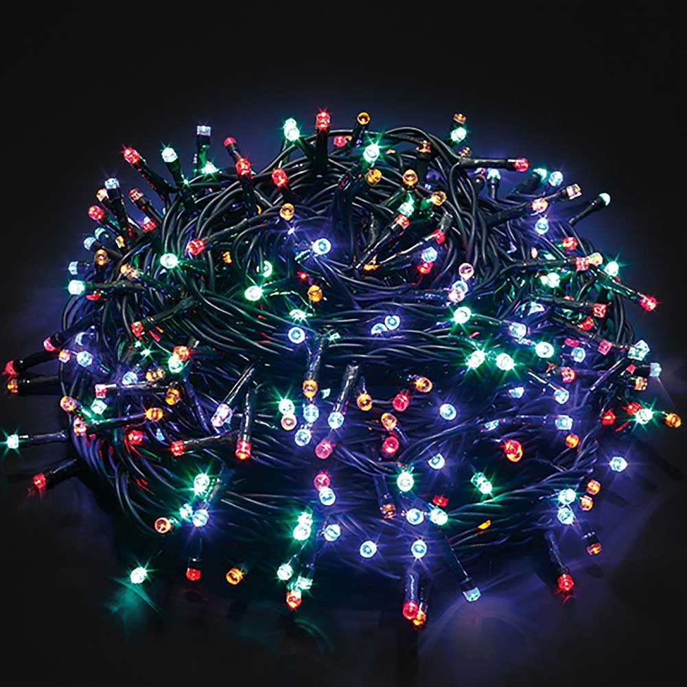 Catena Luminosa 1000 LED Mini Lucciole Multicolore 8 Funzioni Interno Esterno