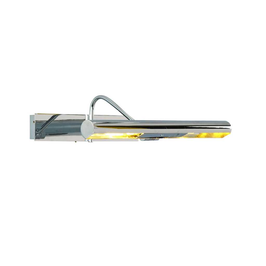 Applique Italux Gallery moderna LED cromata 2xG9 35cm