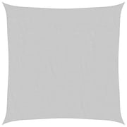 Vela Parasole | Telo Ombra | Vela da ombra Grigio Chiaro 5x5 m 100% Poliestere Oxford