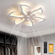 Ventilatore da soffitto con illuminazione - Lampada intelligente con telecomando – Lampada da soffitto per cucina con 6 velocità di ventilazione - Lampada da soggiorno – Ventilatore da soffitto con lampada e timer