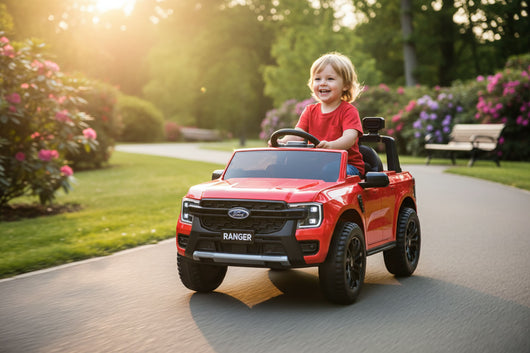 Macchina Elettrica per Bambini Licenza Ufficiale Ford Pick Up 10,8V 3,1Ah Rosso