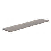 Mensola da Muro, Scaffale Legno, Mensola da Parete, Rovere Grigio Nuovo, 96x20x1,8 cm - Smart
