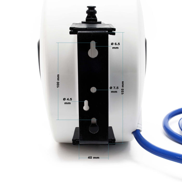 Avvolgitubo automatico 20 metri Avvolgitore tubo aria compressa a parete