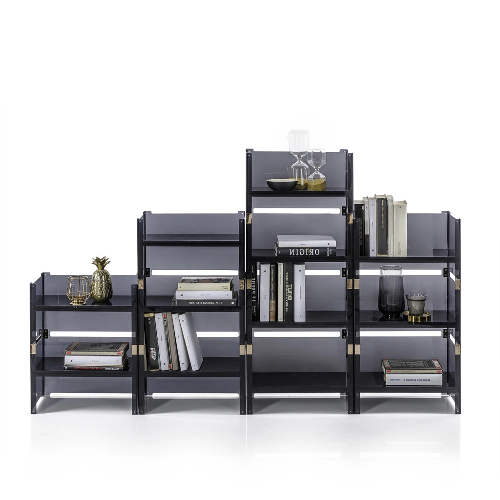 Scaffale 4 vani BUZ nero