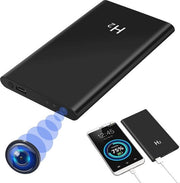 Camera di spionaggio nascosta con powerbank 5000 mAh - camera mini HD 1080p con visione notturna e registrazione continua