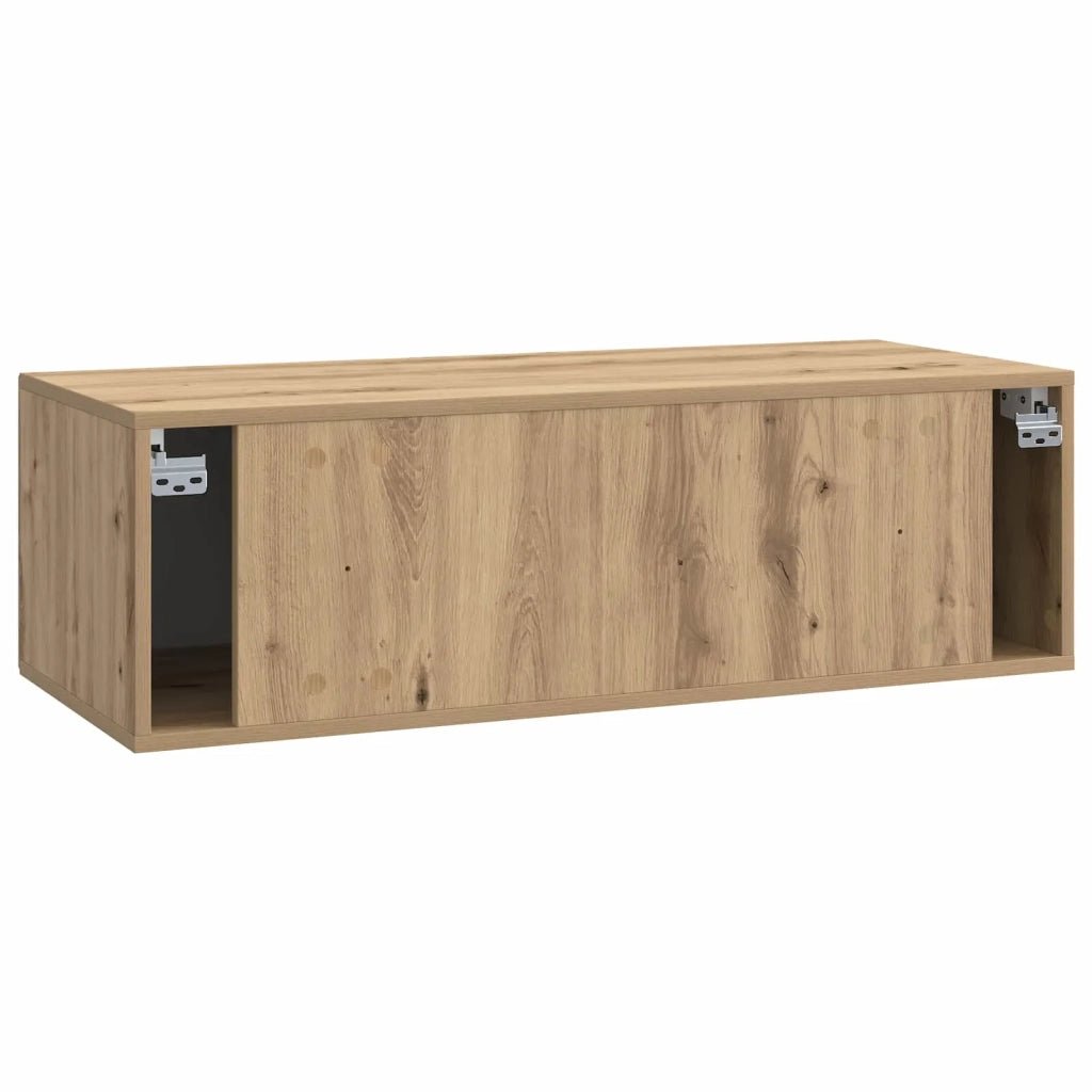 Mobile Porta TV da Muro Rovere Artigianale 98 x 41 x 30 cm 899044