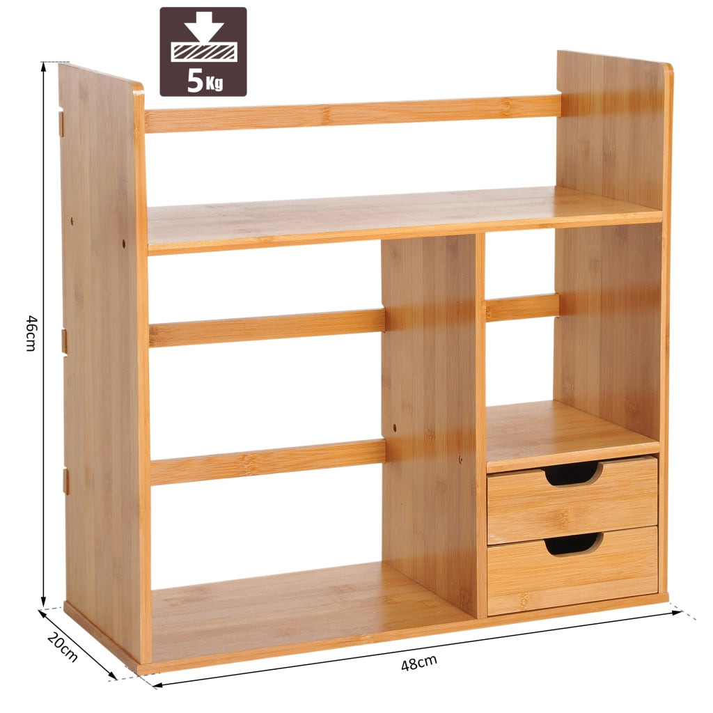 Libreria scaffale divisorio in bamb¨´ naturale ¨C Minimal ¨C 80x30x180
