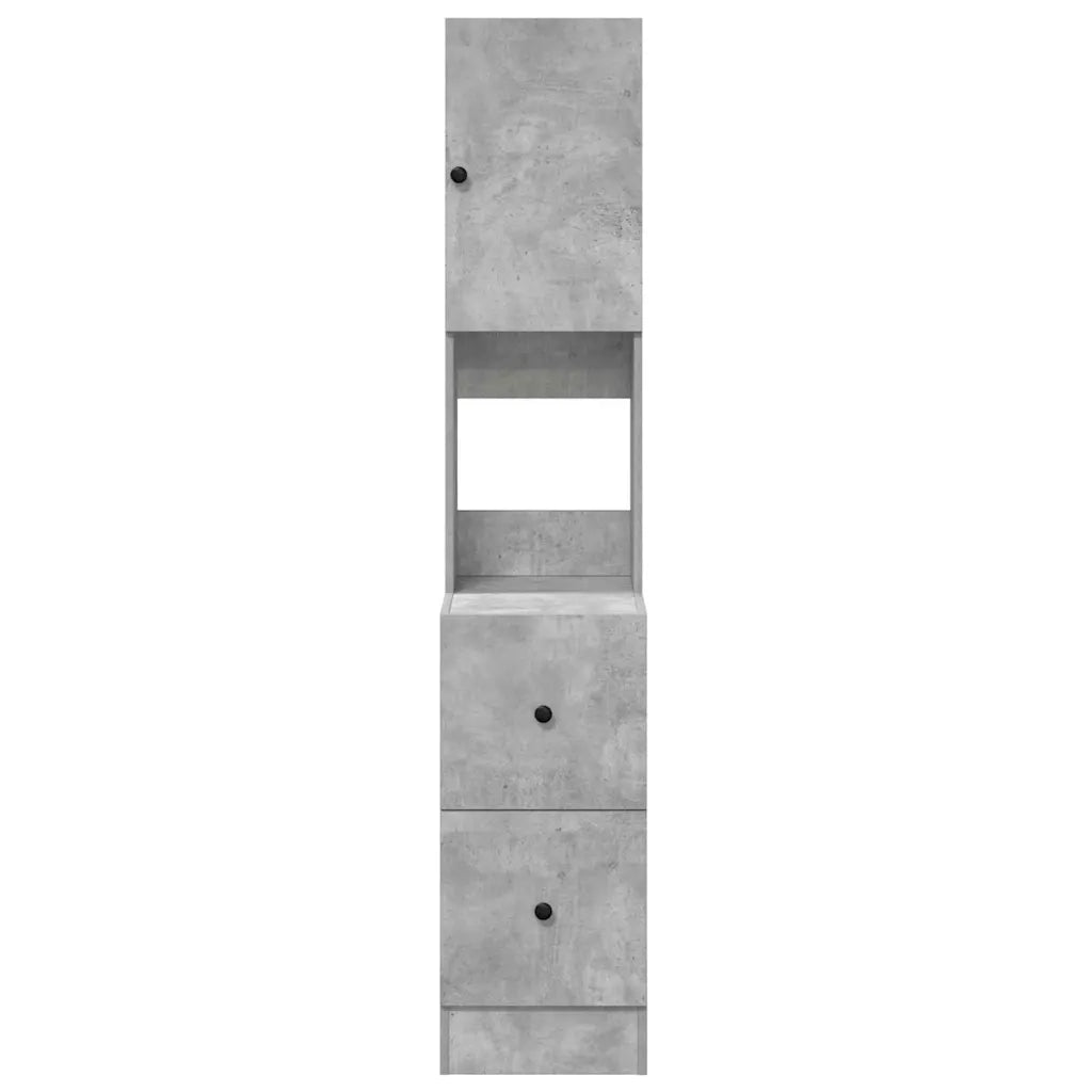 Mobile da cucina-Armadio da cucina Grigio 35 x 50 x 180 cm Legno multistrato