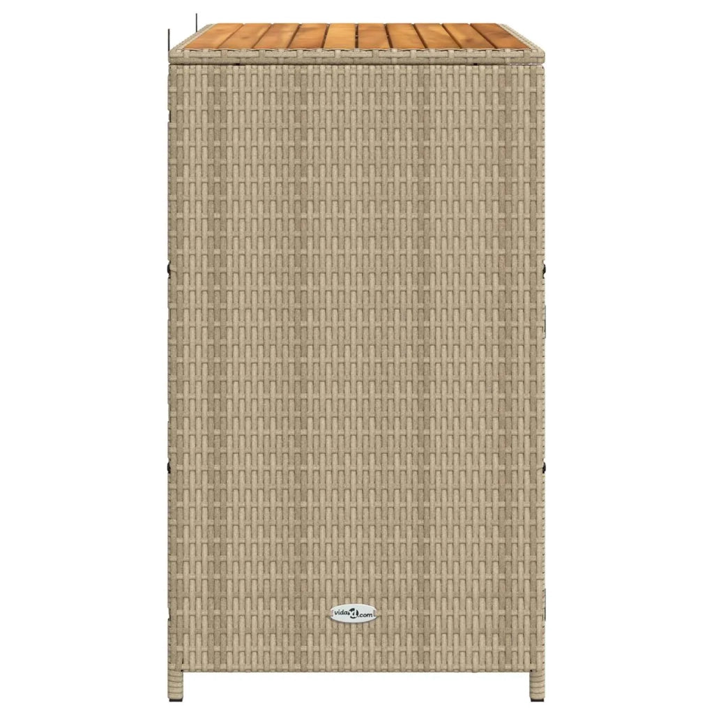 Armadietto Beige 70 x 50 x 87 cm Poliestere e Rattan Roly CFW3304300