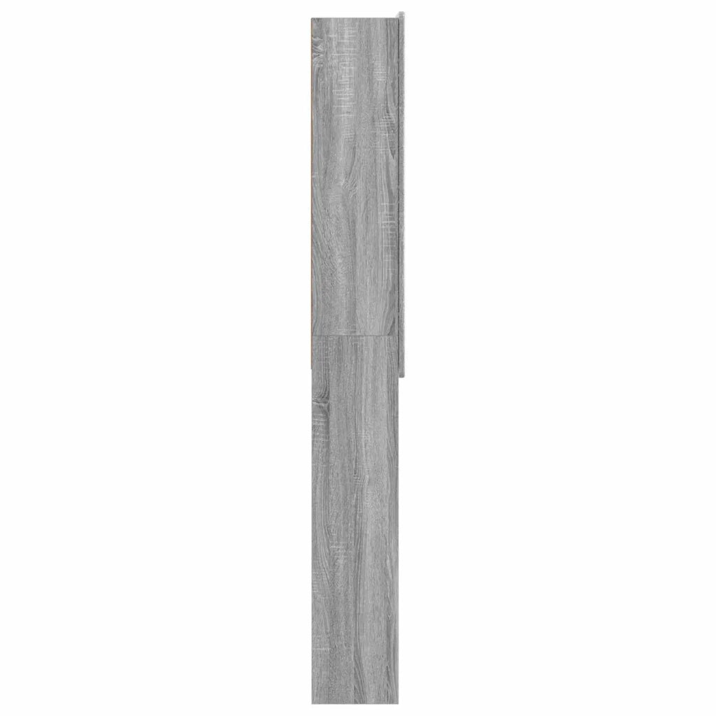 Mobile Bagno ZWOLLE Sonoma grigio 66 x 25,5 x 190 cm 896481